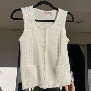 Junior House VINTAGE knit sweater vest